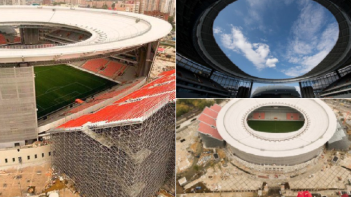Tendrá Rusia uno de los estadios más extraños para el próximo mundial 