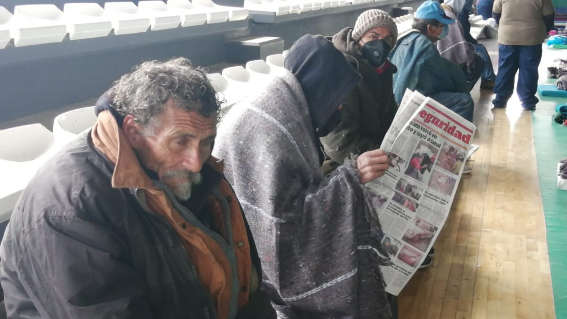 46 personas fueron albergadas por el intenso frío en Matamoros
