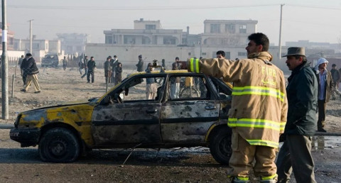 Al menos 11 policías mueren por explosión de una bomba en Afganistán