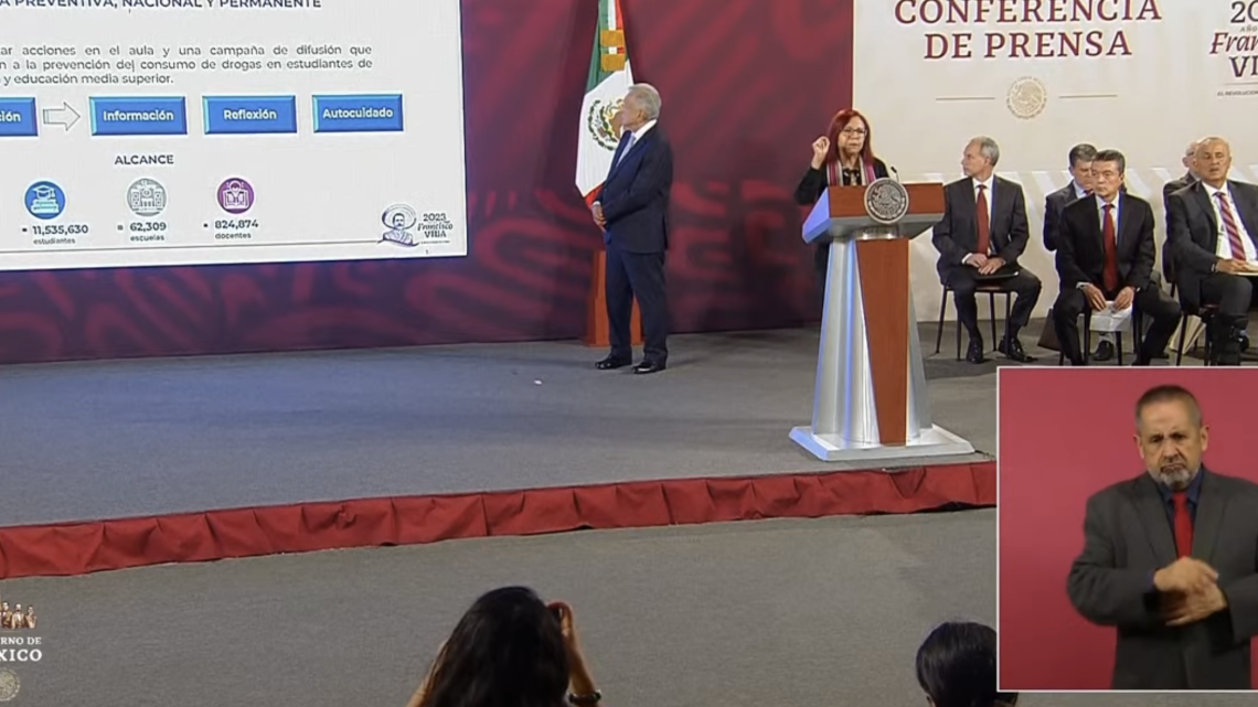  Con regreso a clases, arranca campaña contra las adicciones en escuelas del país