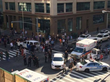 Se registra explosión en Manhattan 