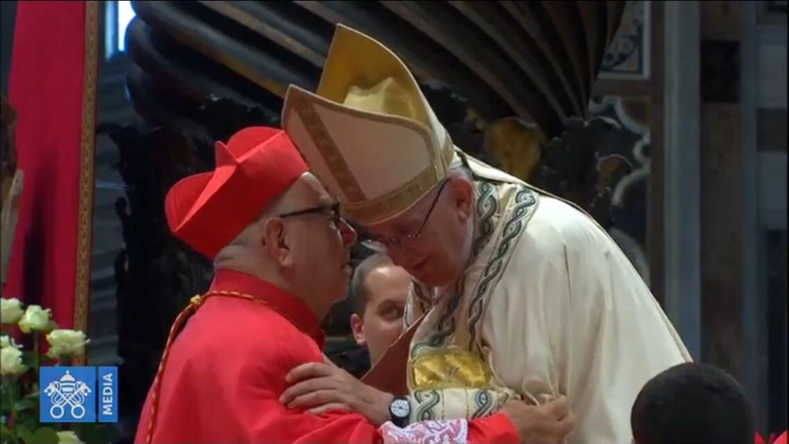 Papa nombra Cardenal de la Iglesia Católica Mexicana a Mons. Sergio Obeso 