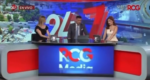 ¡En vivo! Televisora muestra video íntimo por error en la cobertura del eclipse solar 