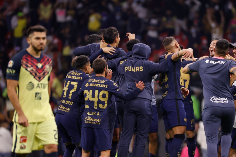 Pumas vence 3-1 al América y accede a Semifinales