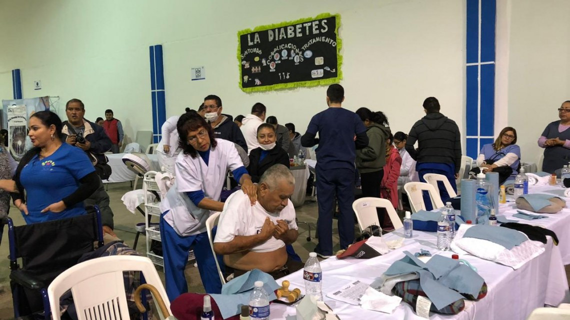 Celebran feria de la salud “Contra la Diabetes”