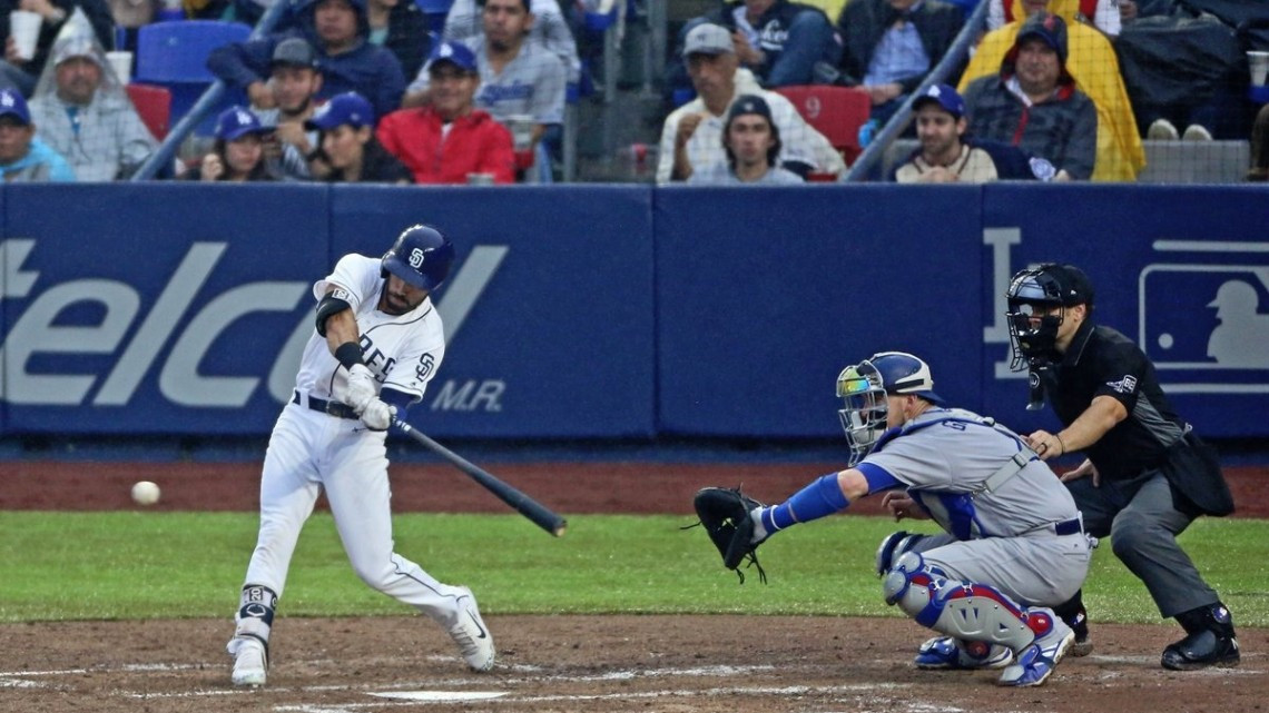 Padres iguala la México Series (1-1) al ganar a Dodgers 7-4