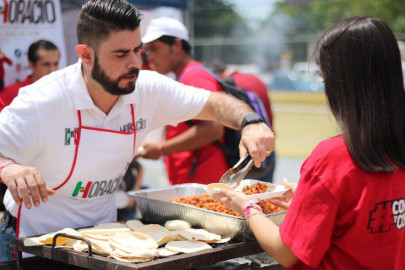 Convive en familia Horacio en el  Parque Viveros