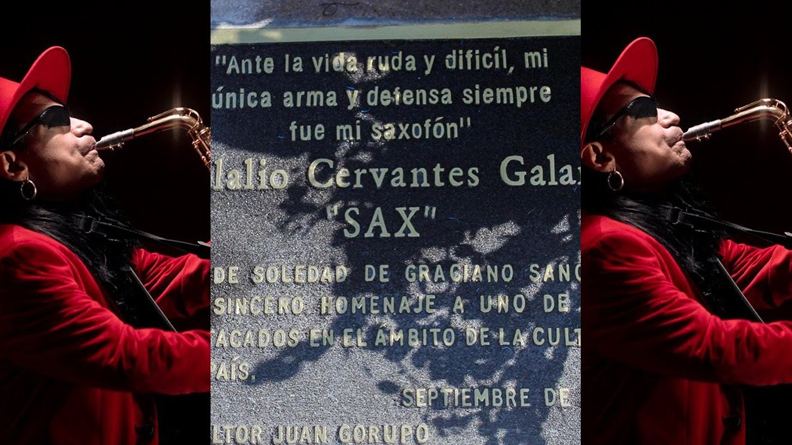 Honran a “Sax”, de La Maldita Vecindad, con estatua en su ciudad natal