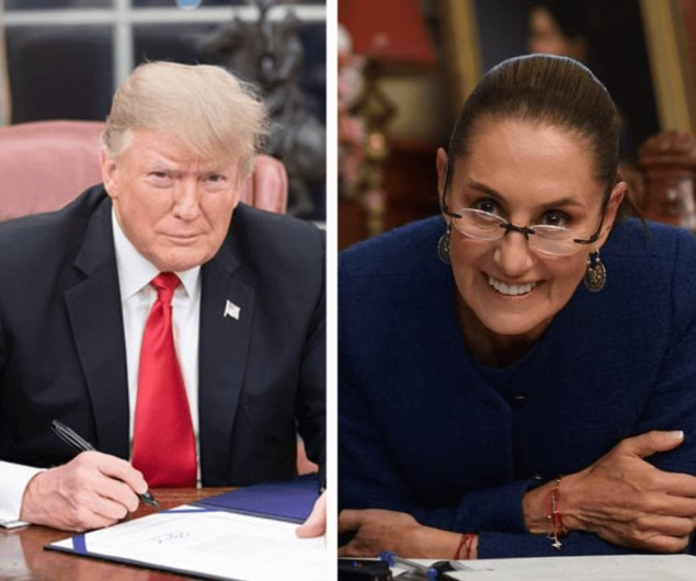 Sostienen Sheinbaum y Trump primera conversación telefónica