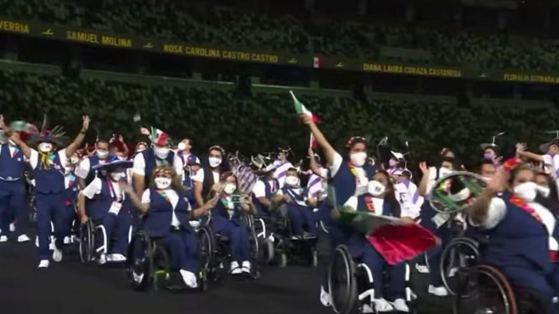 Así fue como México desfiló en la inauguración de los juegos Paralímpicos 