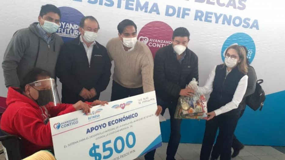 A través del programa “Avanzando Contigo”, DIF Reynosa estimula micro economía de personas con discapacidad