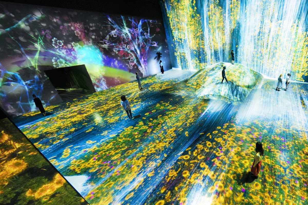 TeamLab, liberar el arte de las restricciones físicas