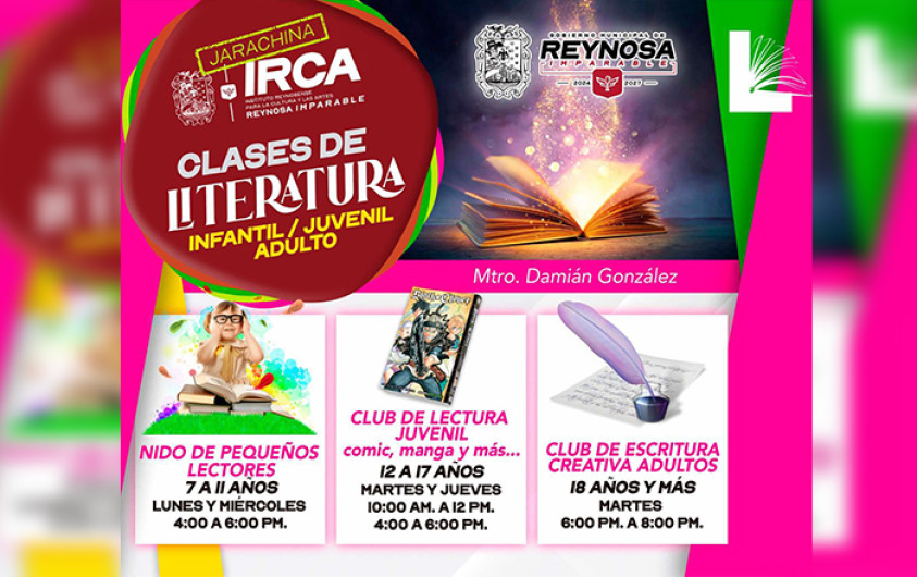 Invita Gobierno de Carlos Peña Ortiz a desarrollar la creatividad en el IRCA sede Jarachina