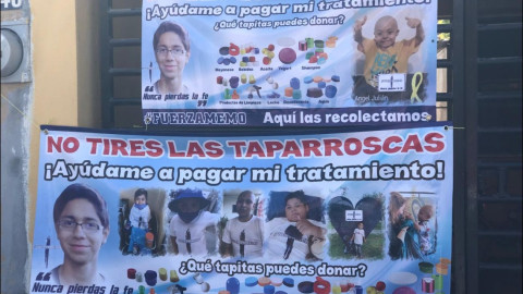 Paciente oncológico ayuda a compañeros de lucha con centro de acopio en su hogar 