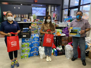 Agradece DIF Reynosa apoyo de familias del valle de Texas