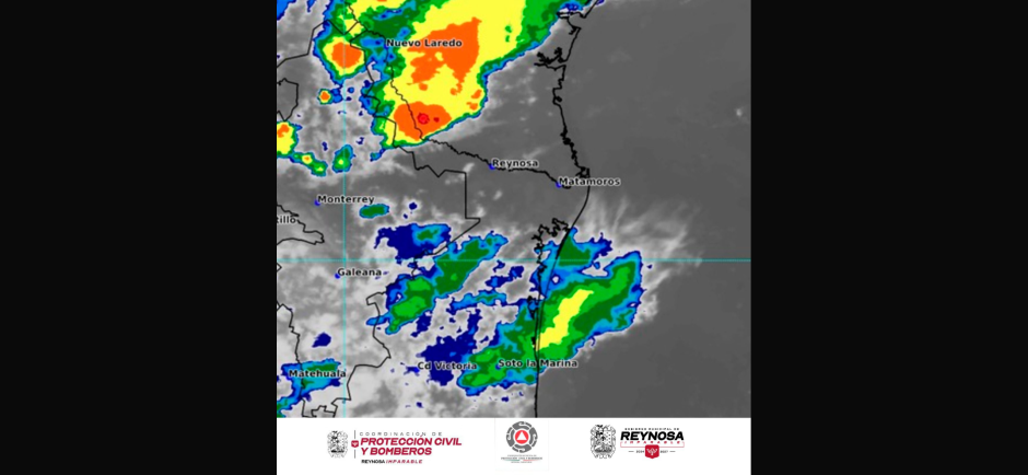 Se registra probabilidad de lluvias para Reynosa