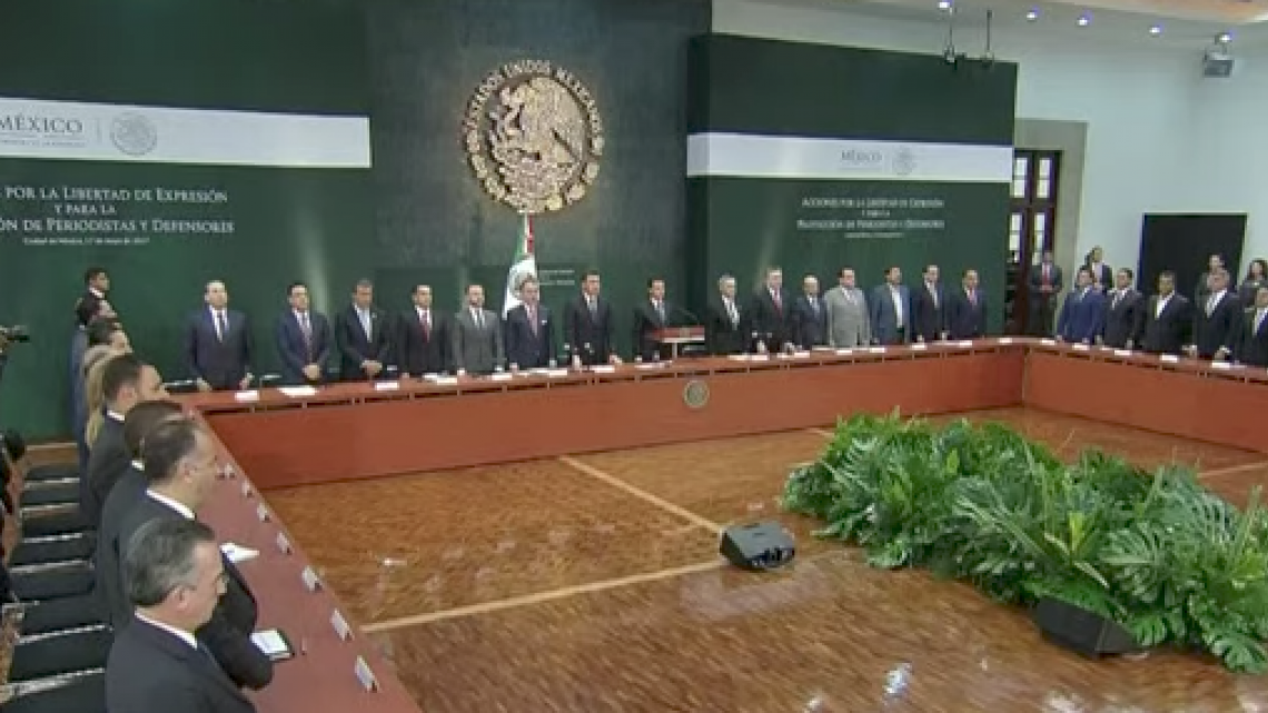 Cada crimen contra un periodista es un atentado contra libertad de expresión: EPN   