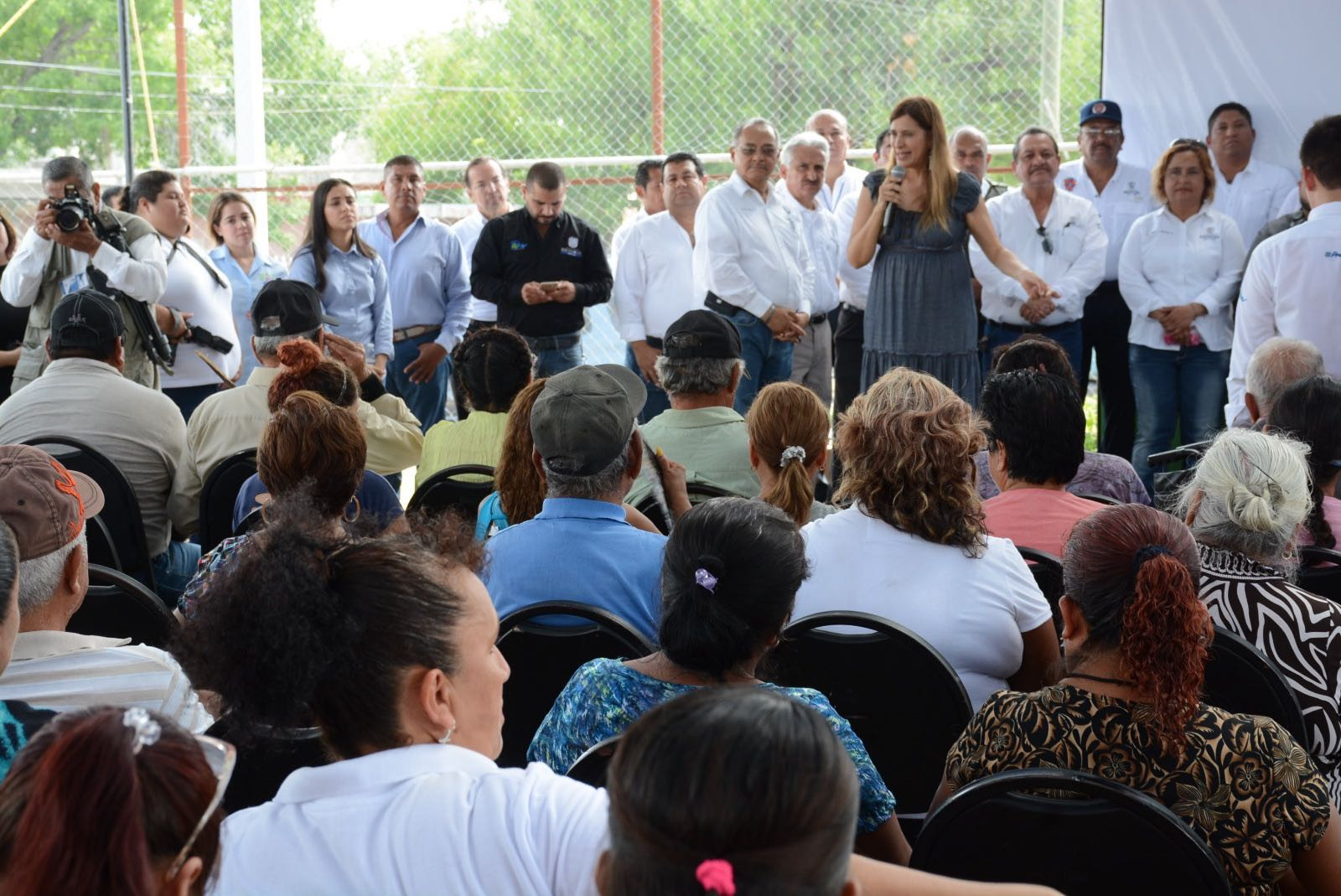 Inaugura Alcaldesa V Encuentro Juvenil en CBTIS 276