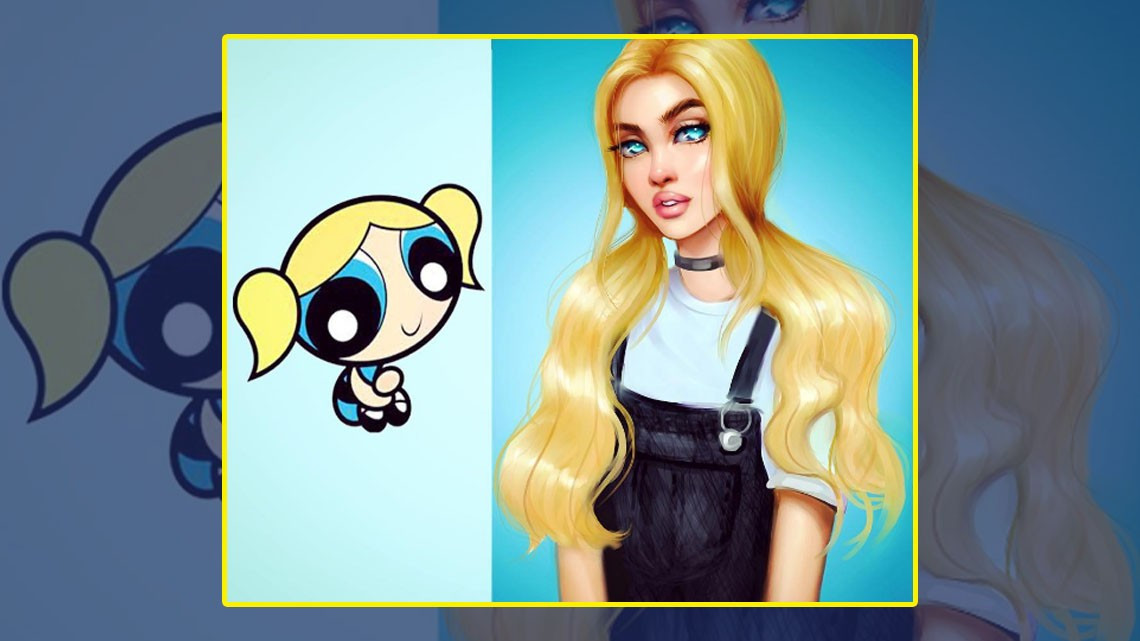 Ella se encargo de darle vida a las princesas