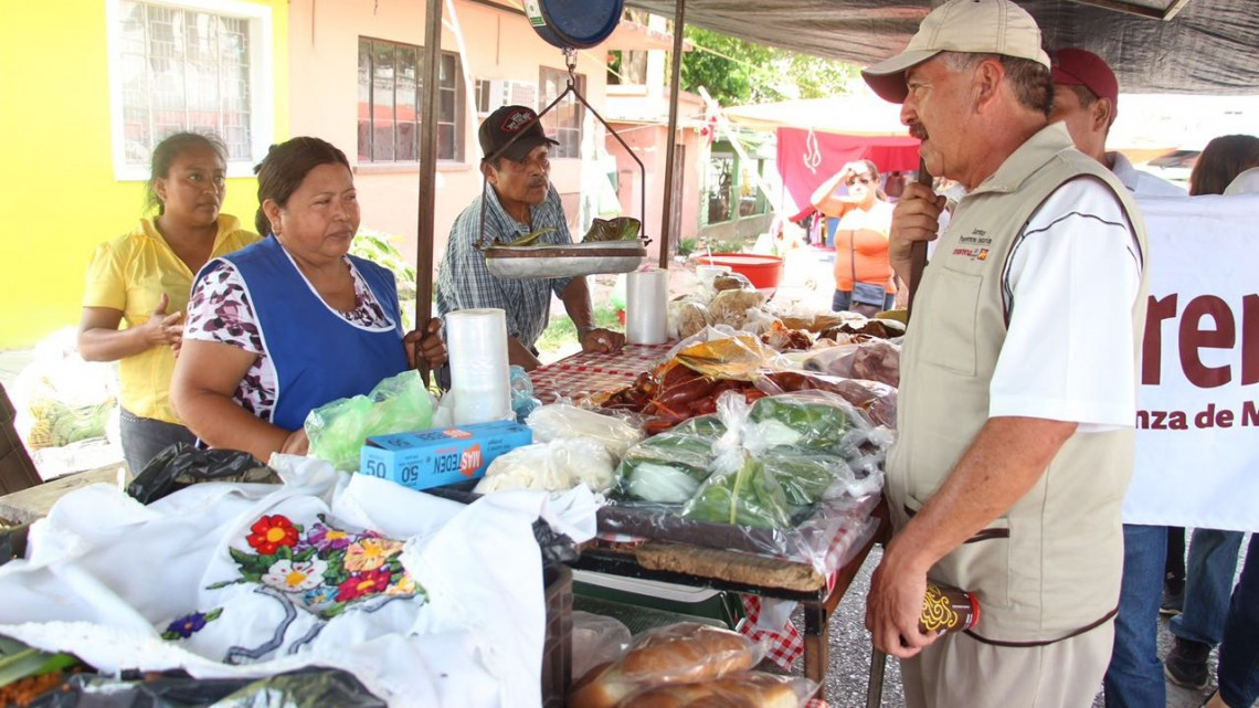 Votarán comerciantes por Morena