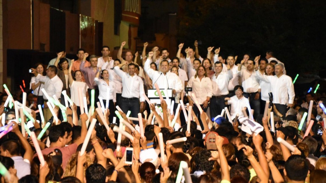 Arranca campaña Oscar Almaraz por la reelección de Victoria