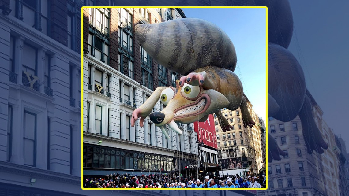 Inicia el desfile de Thanksgiving en NY