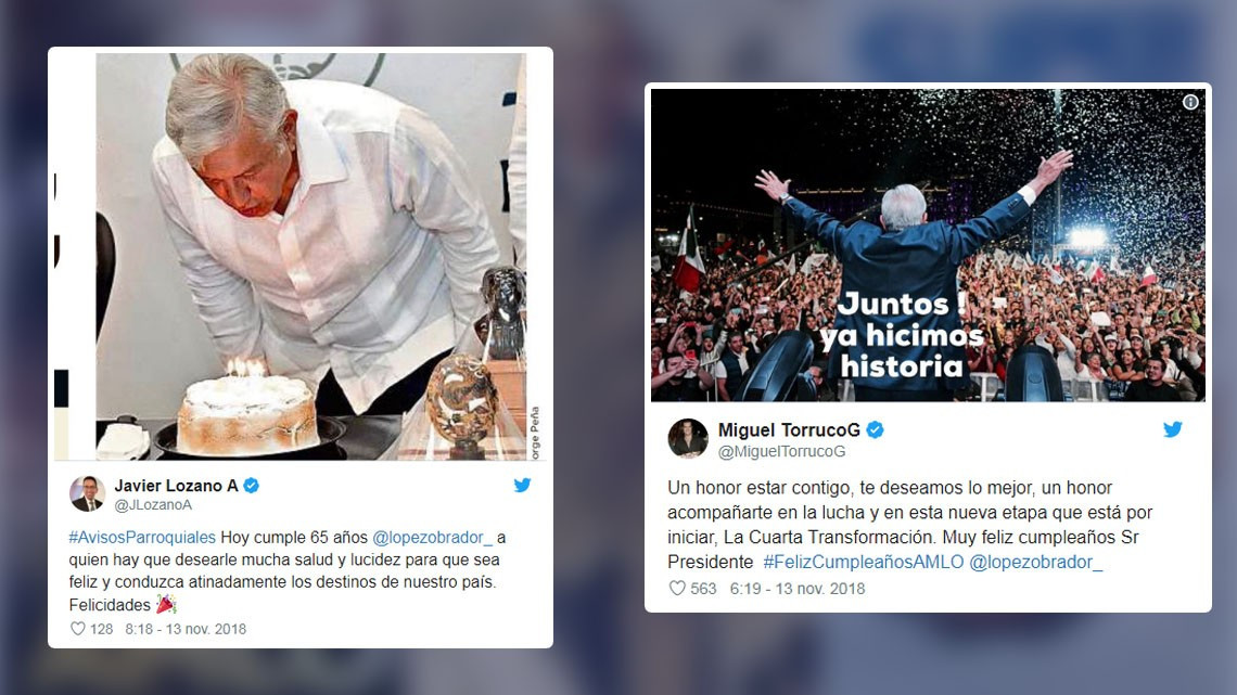#FelizCumpleañosAMLO, Twitter enloquece