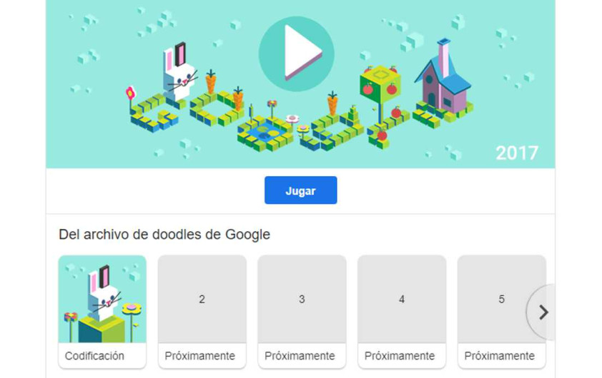 ¿Aburrido? Google comparte sus mejores doodles para que te entretengas 