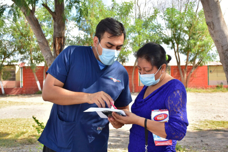 DIF Reynosa continúa acercando atención médica casa por casa en las diferentes colonias