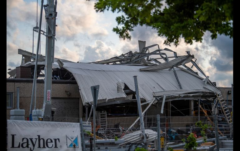 Al menos 40 heridos tras el paso de un tornado en Alemania