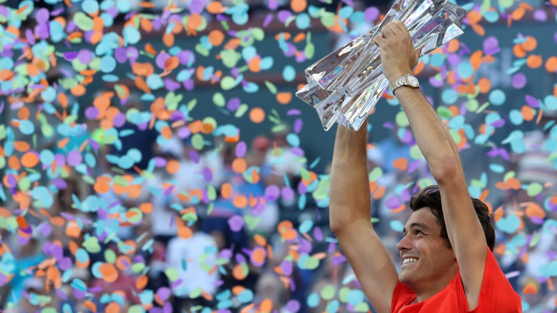 Taylor Fritz se convierte en el campeón de Indian Wells