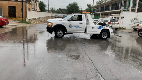 Cierra Tránsito circulación en Fuente de Diana y bulevar Hidalgo 