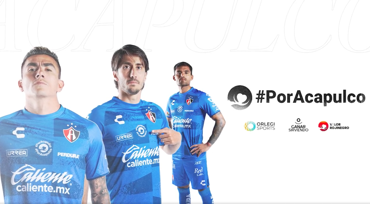 Atlas usará un jersey especial para ayudar a Acapulco tras el huracán "Otis"