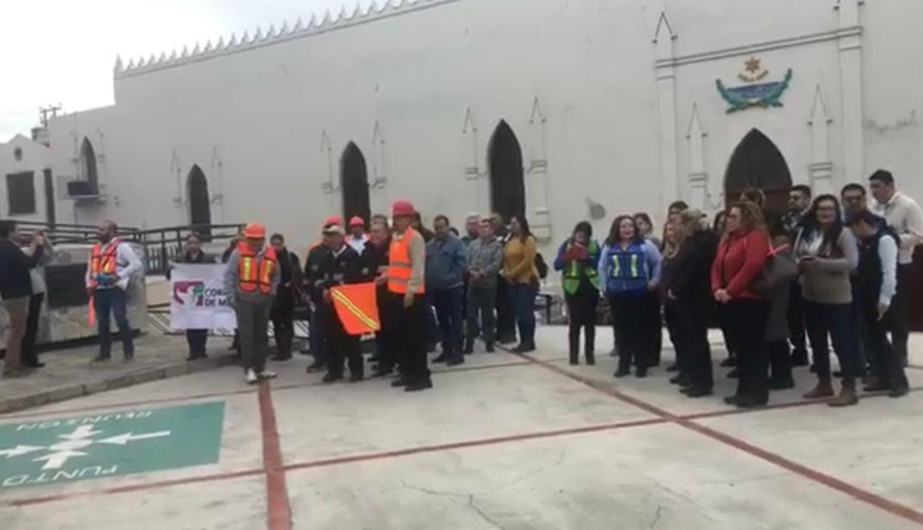 Se suma Victoria a macro simulacro