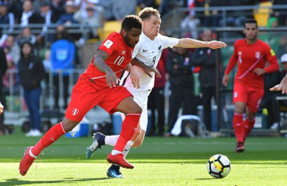 Perú empata con Nueva Zelanda en repechaje