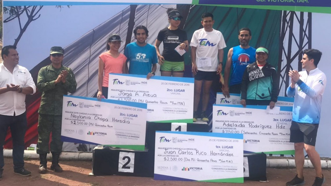 Realizan segunda edición de Carrera "Conquista a la bandera"