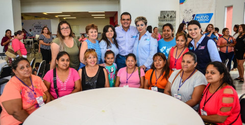 Exponen avance de obras de Mi Escuela Digna y Moderna