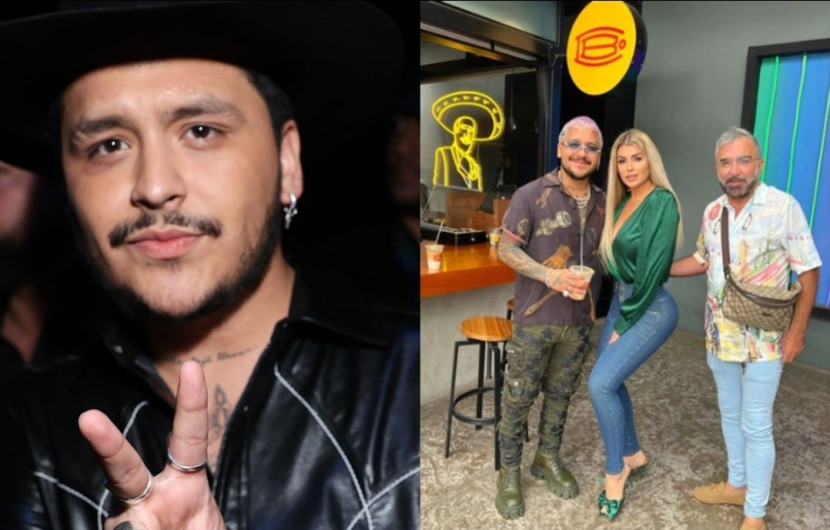 Nodal aparece en foto con la Kardashian mexicana 