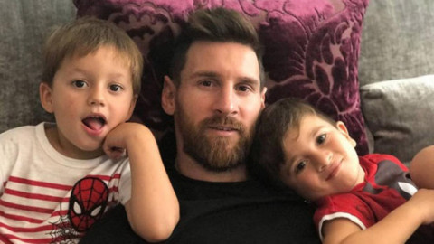Anuncia Messi nacimiento de Ciro, su tercer hijo
