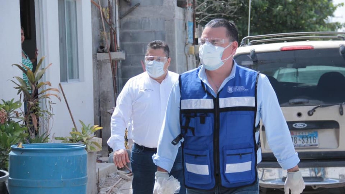 Entregan artículos de higiene y canasta básica a familias de Reynosa 