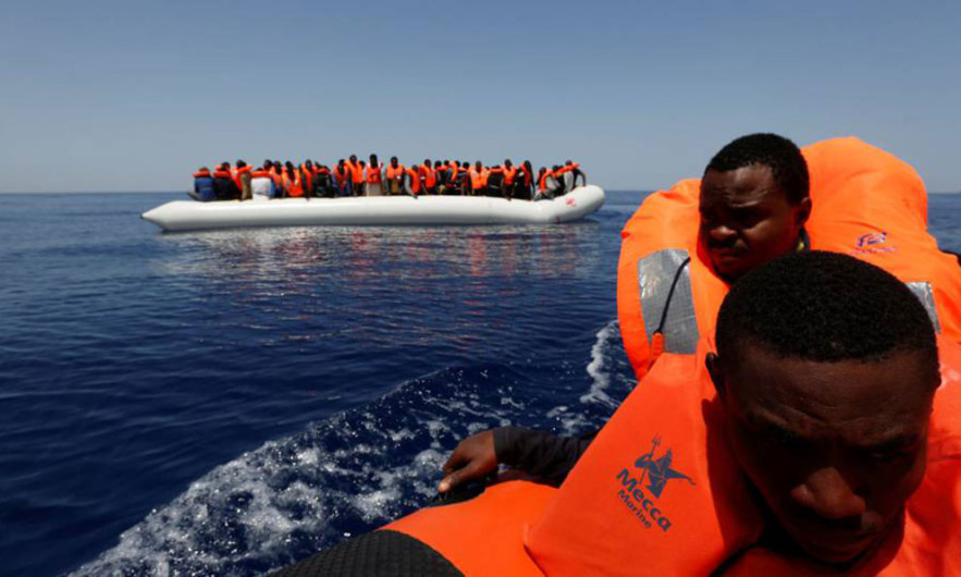 Francia acogerá 132 refugiados rescatados en el Mediterráneo