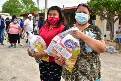DIF Reynosa benefició a las familias del Fraccionamiento Reynosa 