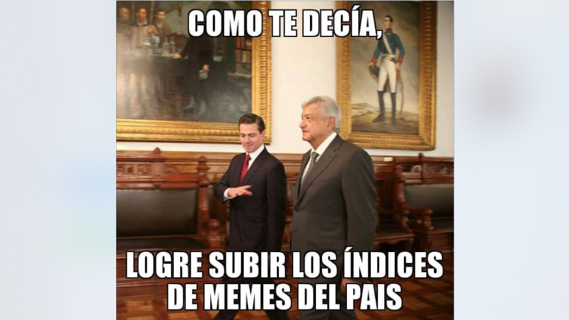 EPN y AMLO, dos de los máximos referentes en memes de los últimos años