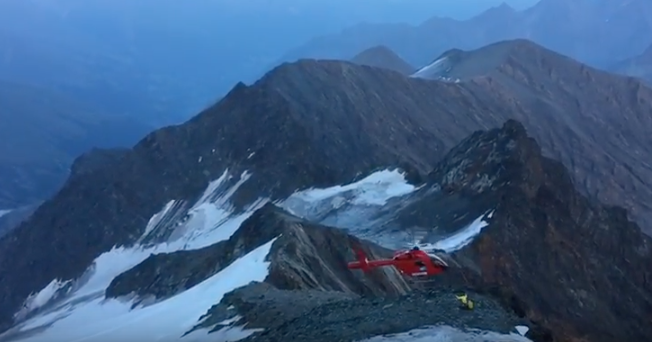 Helicóptero se estrella durante rescate 