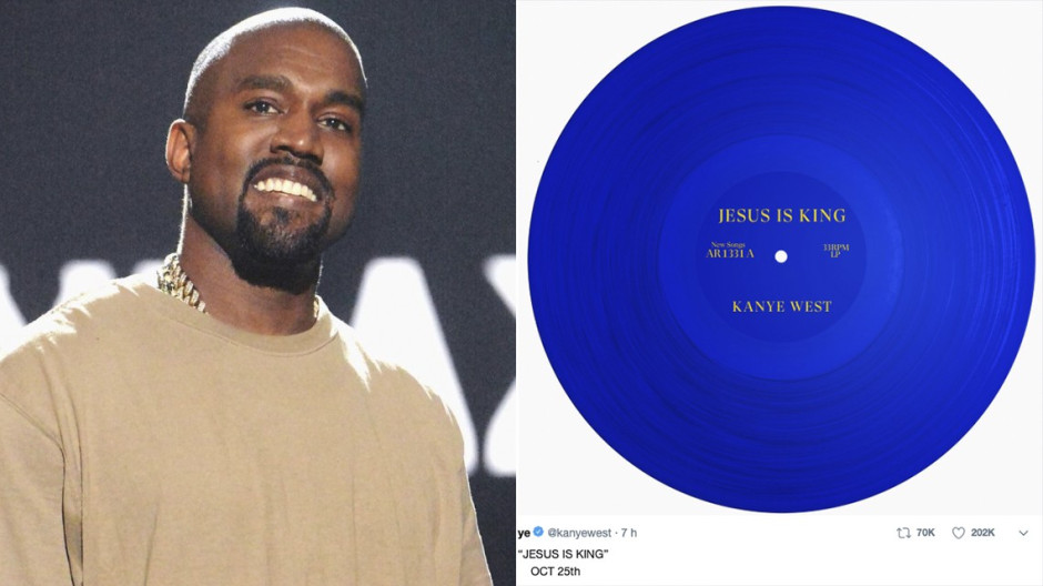 Kanye West anuncia fecha para su nuevo álbum 'Jesus is king'