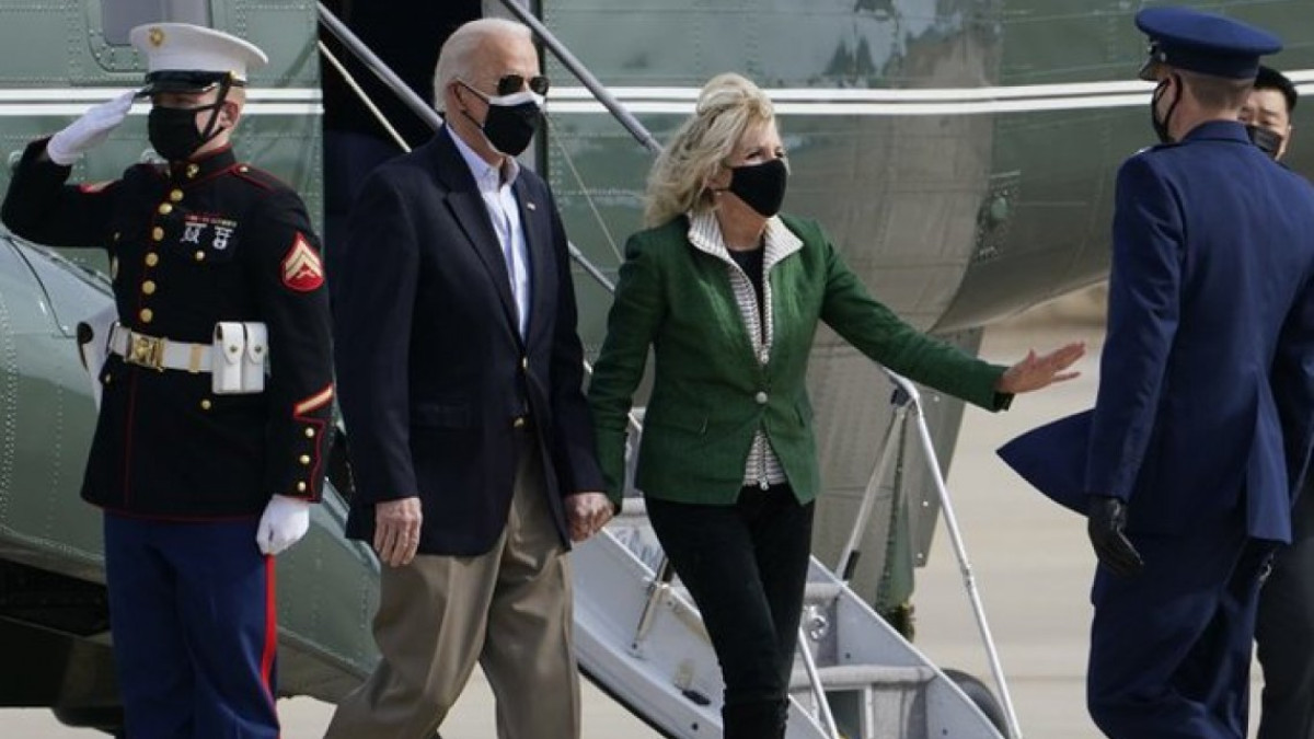 Joe Biden llega a Texas para evaluar la situación tras las históricas nevadas 