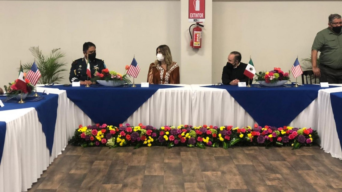 Celebran virtualmente abrazo entre alcaldes