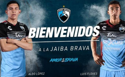 Aldo López y Luis Flores, canteranos rojinegros se incorporan al Tampico Madero 