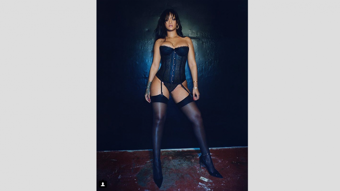 Rihanna estrena su línea de lencería 