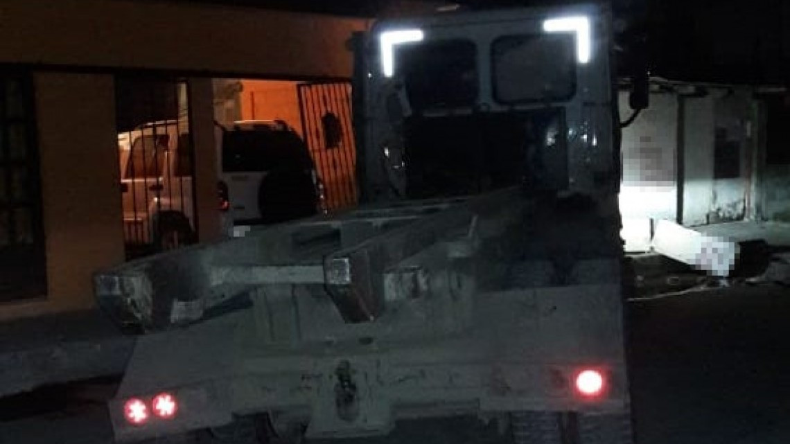 SSP detiene a individuo que provocó daños en cámaras de seguridad